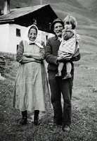 Aloisia THÖNI mit ihrem Mann Christian PATSCHEIDER 1893-1973