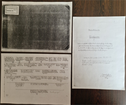 Photocopies of "Patscheider family tree 1550-1920" by Josef Wopfner manuscript no. 3992 (National Archives Innsbruck)
